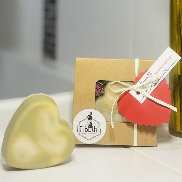 Coffret savon cœur