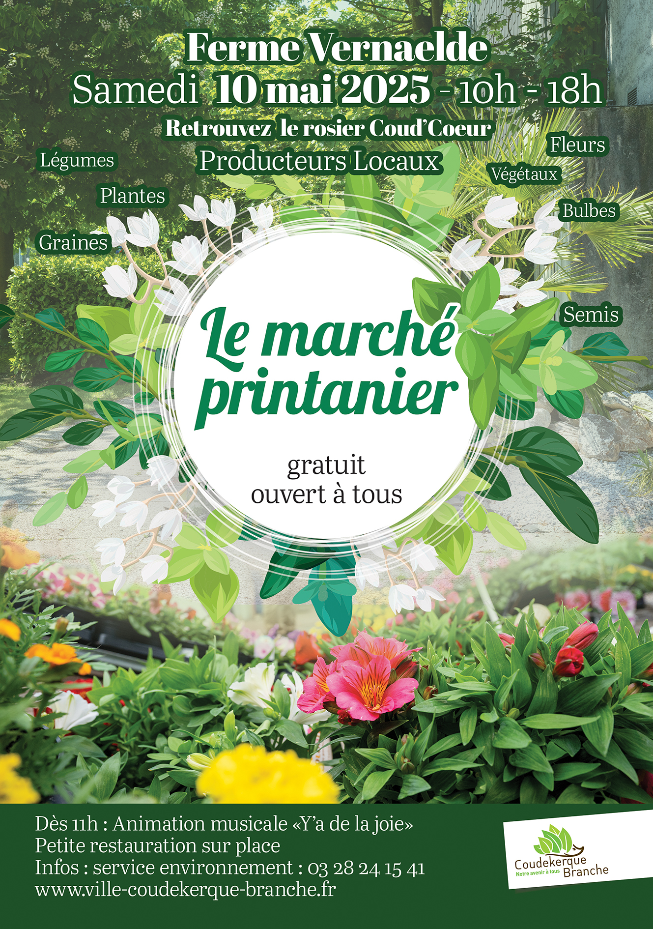 Le marché printanier de Coudekerque-Branche 🌸