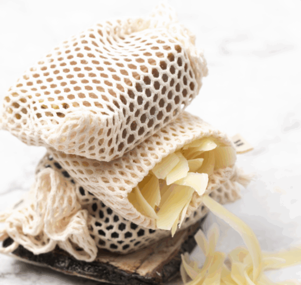 FILET SAUVE-SAVON | COTON BIOLOGIQUE JUSQU'AU CORDON
