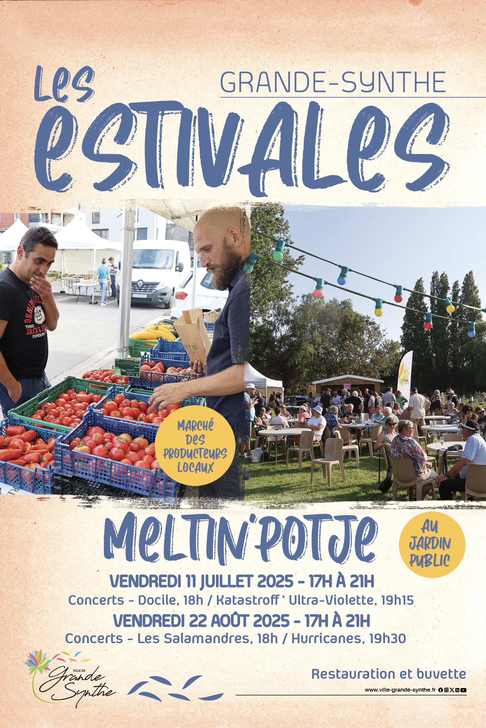 Meltin’Potje – Concerts & Marché des producteurs locaux