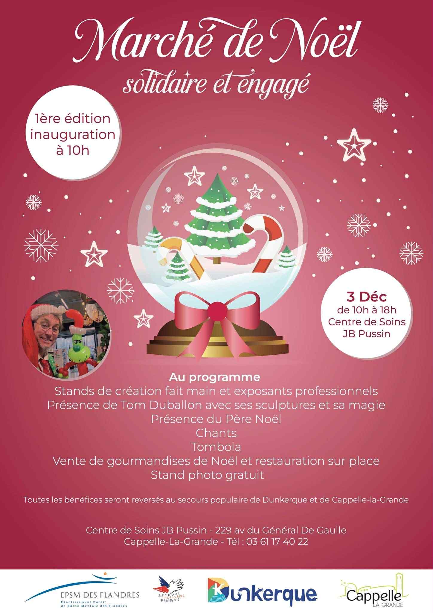 Marché de Noël solidaire et engagé