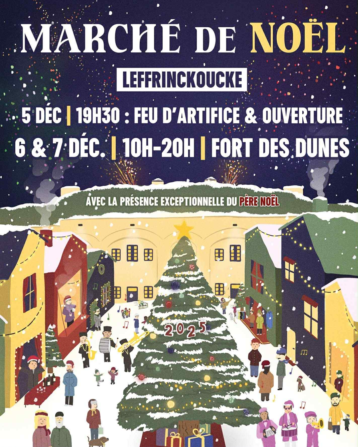 Marché de Noël de Leffrinckoucke