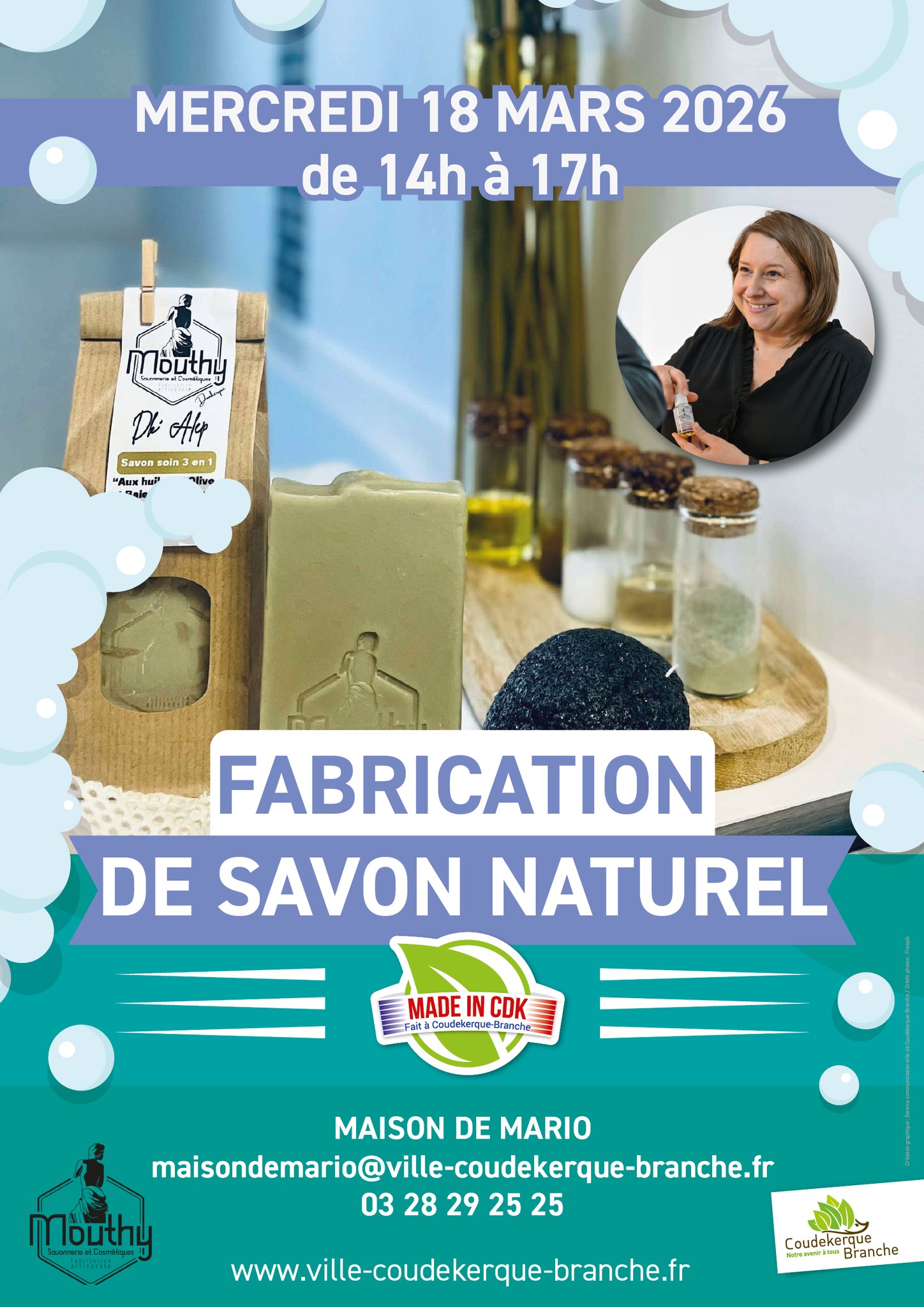 Atelier fabrication de savon